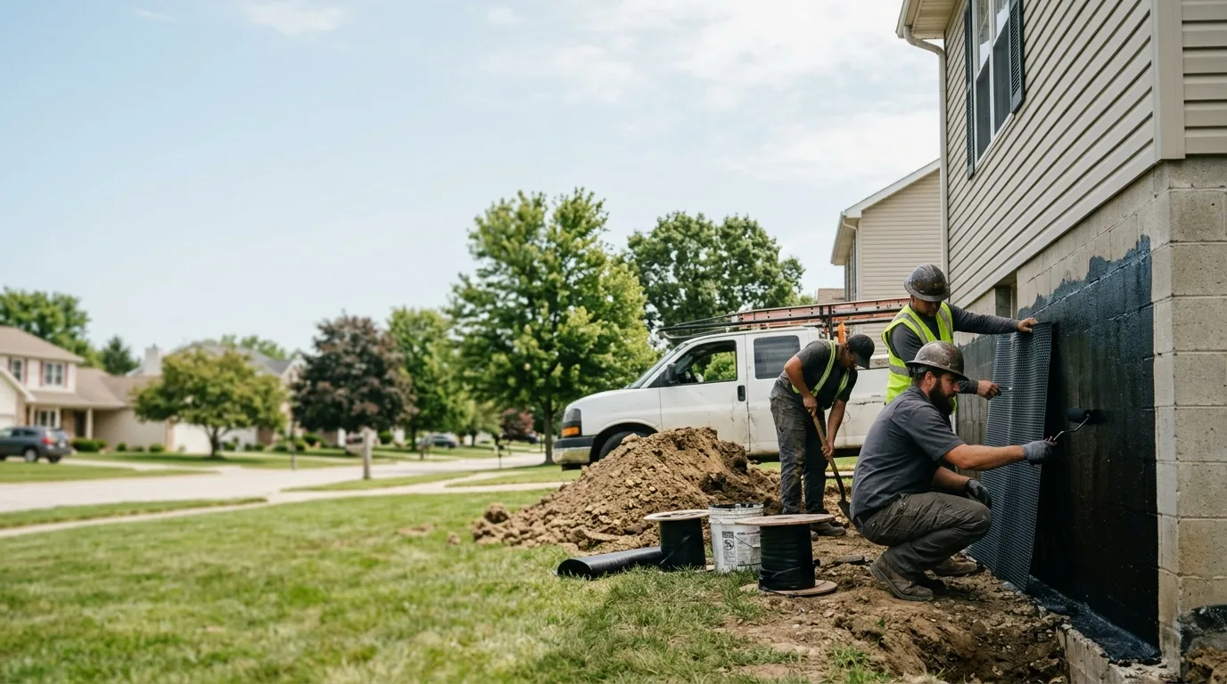 Basement Waterproofing in Conesville, OH near me